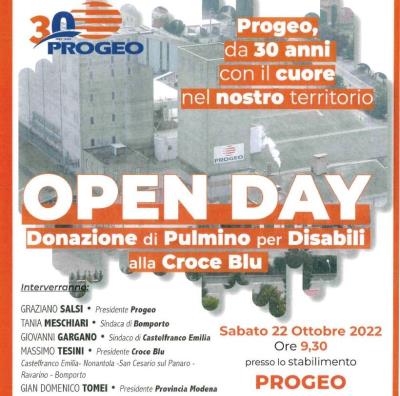 Progeo, donazione di un pulmino per disabili alla Croce blu foto 