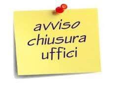 24, 25 e 26 Dicembre Chiusura Ufficio Servizi Demografici foto 