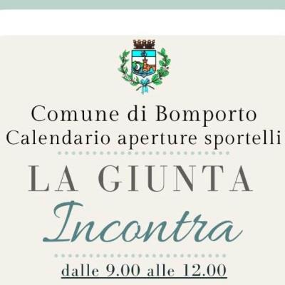 La Giunta incontra foto 