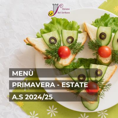 Menù Primavera-Estate nelle mense scolastiche foto 