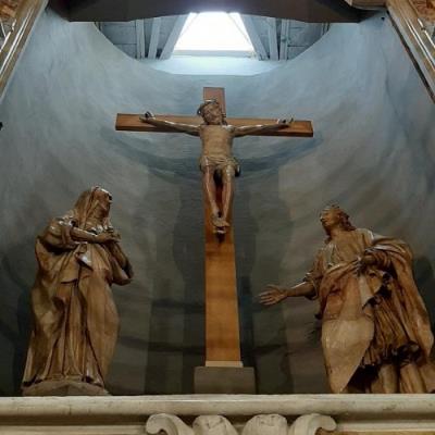 Le statue del Begarelli tornano a casa foto 