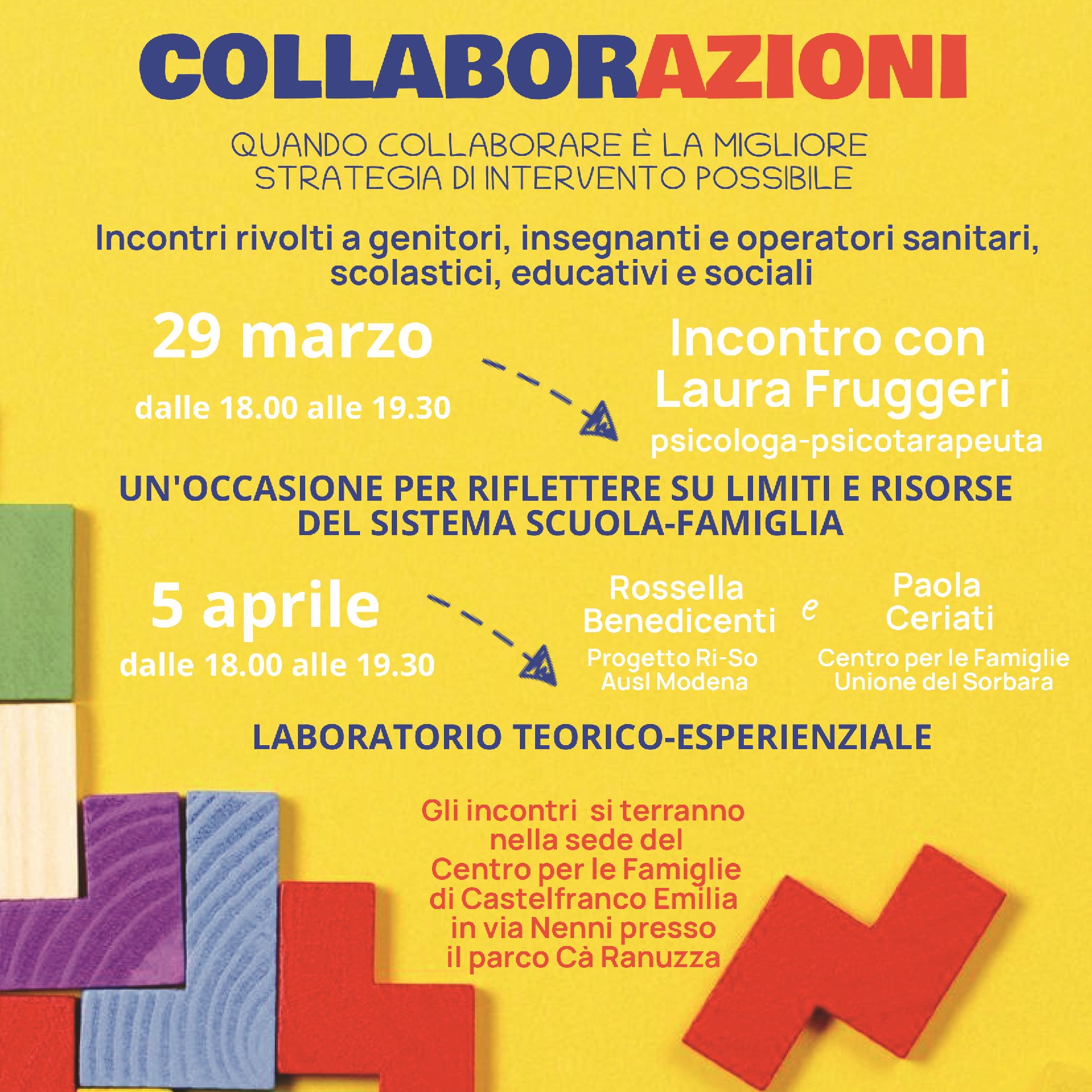 COLLABORAZIONI – Quando collaborare è la migliore strategia di intervento possibile